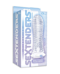NO ETA $The 9's Vibrating Sextenders Ribbed Sleeve